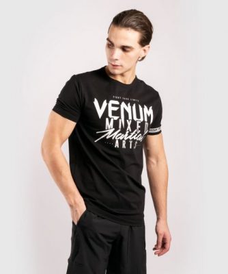 Футболка Venum MMA Classic 20 T-Shirt Черный/Серебро(Р¤РѕС‚Рѕ 3)