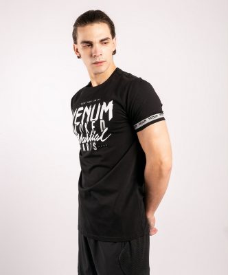 Футболка Venum MMA Classic 20 T-Shirt Черный/Серебро(Р¤РѕС‚Рѕ 1)