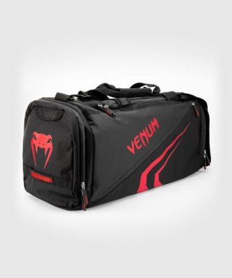 Спортивная сумка Venum Trainer Lite Evo Черный/Красный(Р¤РѕС‚Рѕ 3)