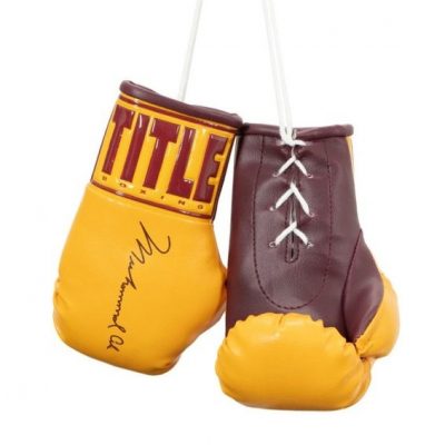 Брелок боксерская перчатка TITLE Ali Greatest Mini Boxing Gloves(Р¤РѕС‚Рѕ 1)