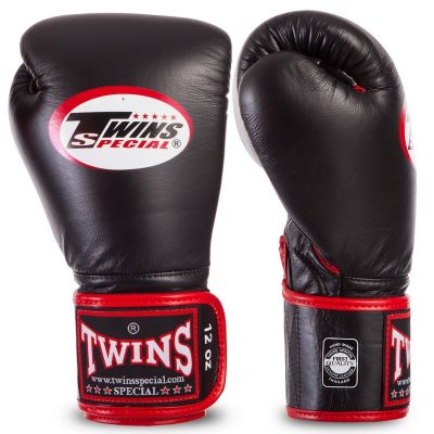 Боксерские перчатки Twins BGVLA1 (Белый, синий, черный)(Р¤РѕС‚Рѕ 3)
