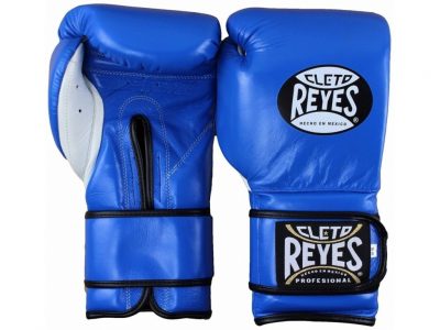 Перчатки боксерские Cleto Reyes Hook and Loop Training Gloves Черный(Фото 6)