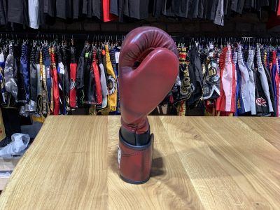 Перчатки боксерские TITLE Blood Red Leather Sparring Gloves(Р¤РѕС‚Рѕ 11)