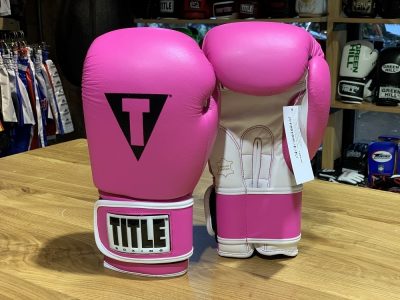 Перчатки боксерские Title Closeout Pro Style Leather Training Gloves Розовый(Р¤РѕС‚Рѕ 4)