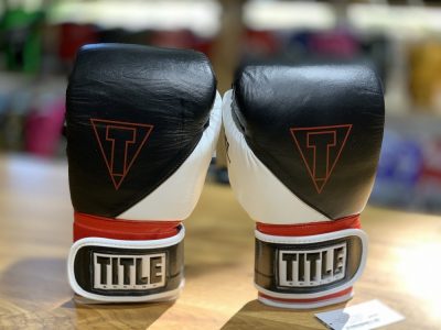 Перчатки боксерские TITLE GEL E-Series Training Gloves Черно/Белый(Р¤РѕС‚Рѕ 7)