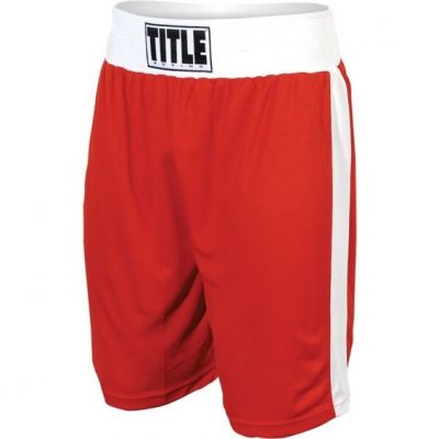 Боксерская форма TITLE Aerovent Elite Amateur Boxing Set Красный(Р¤РѕС‚Рѕ 4)