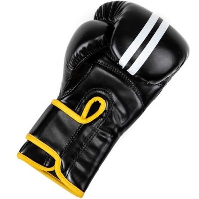 Боксерские перчатки Booster BG Youth Elite 3 Черный/Желтый(Р¤РѕС‚Рѕ 3)