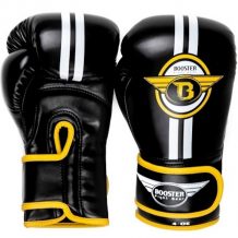 Замовити Боксерские перчатки Booster BG Youth Elite 3 Черный/Желтый
