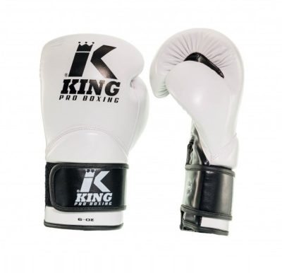 Боксерские перчатки King Pro Kids Белый/Черный(Р¤РѕС‚Рѕ 2)