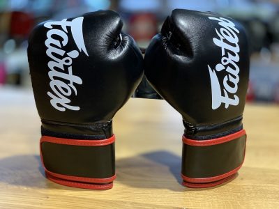 Перчатки боксерские PU на липучке FAIRTEX BGV14 Black/Red(Р¤РѕС‚Рѕ 2)