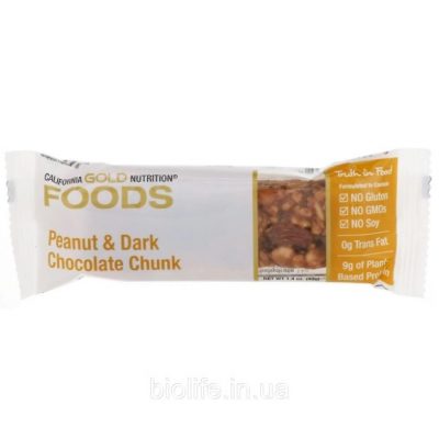 California Gold Nutrition Foods батончик-мюсли с арахисом, мокко (40 гр)(Р¤РѕС‚Рѕ 4)