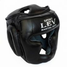Замовити  Шлем тренировочный Lev Sport (Кожа) Черный