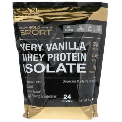 California Gold Nutrition Протеин (Ваниль) 908 гр.(Р¤РѕС‚Рѕ 1)