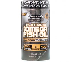 Замовити Muscletech Platinum 100% Omega Fish Oil Essential (100 капсул)