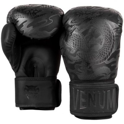 Боксерские перчатки Venum Dragon's Flight - Черный(Р¤РѕС‚Рѕ 2)