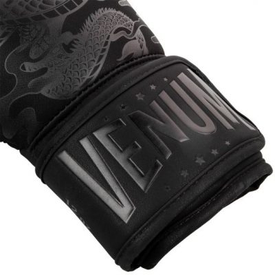 Боксерские перчатки Venum Dragon's Flight - Черный(Р¤РѕС‚Рѕ 4)