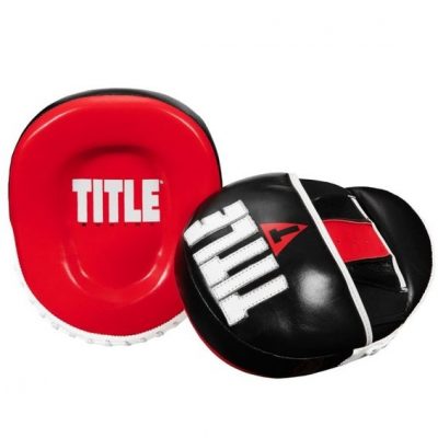 Лапы боксерские TITLE Boxing Leather Combination Focus Mitts(Р¤РѕС‚Рѕ 5)