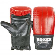 Замовити Снарядные перчатки кожаные BOXER 2014 Тренировочные (р-р L, цвета в ассортименте)