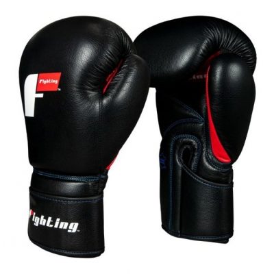 Боксерские перчатки Fighting Freedom Leather Training Gloves Черный(Р¤РѕС‚Рѕ 1)