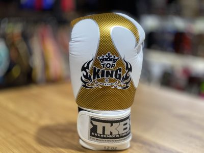 Перчатки боксерские Top King Empower Creativity TKBGEM-01 Бел/Карб/Золото(Р¤РѕС‚Рѕ 5)
