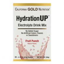 Замовити California Gold Nutrition HydrationUP - смесь для напитка с электролитами