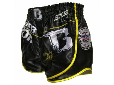 Шорты для Муай-Тай Booster TBT Pro Superbon Черный/Желтый(Р¤РѕС‚Рѕ 1)