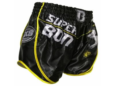 Шорты для Муай-Тай Booster TBT Pro Superbon Черный/Желтый(Р¤РѕС‚Рѕ 3)