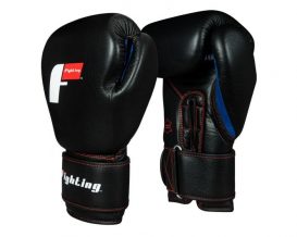Замовити Боксерские перчатки Fighting Leather Heavy Bag Gloves Черный