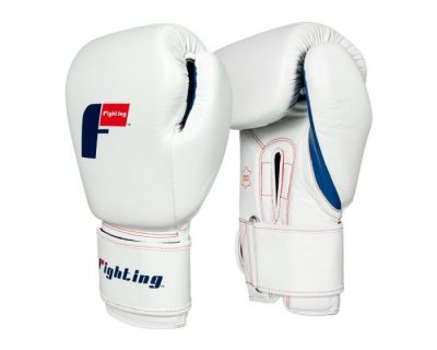 Боксерские перчатки Fighting Leather Heavy Bag Gloves Белый(Р¤РѕС‚Рѕ 1)