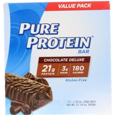 Pure Protein Батончик Chocolate Deluxe (50 г)(Р¤РѕС‚Рѕ 1)