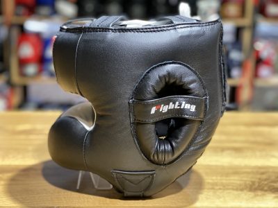 Шлем боксерский с бампером Fighting No Contact Headgear Черный(Р¤РѕС‚Рѕ 3)