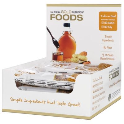 California Gold Nutrition Foods батончик-мюсли с кленовым сиропом (40 гр)(Р¤РѕС‚Рѕ 1)