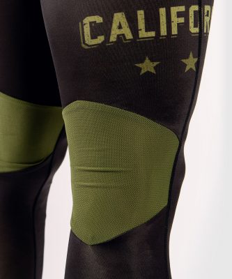 Компрессионные штаны Venum Boxing Lab Compression Tights - Черный/Хаки(Р¤РѕС‚Рѕ 6)