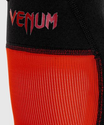 Защита ног Venum Kontact Evo Shin Guards Черный/Красный(Р¤РѕС‚Рѕ 4)