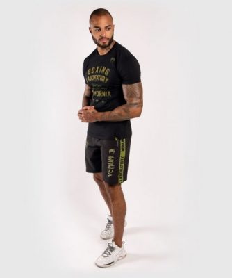 Футболка Venum Boxing Lab T-shirt - Черный/Зеленый(Р¤РѕС‚Рѕ 7)