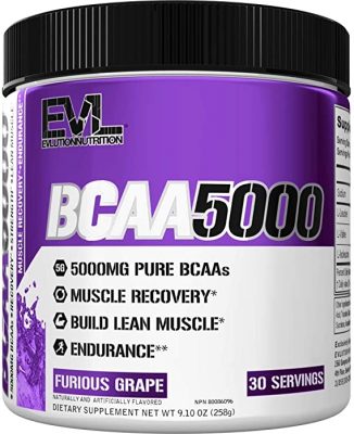 Evlution Nutrition, BCAA 5000, Белый Виноград, 9,1 унции (30 порций)(Р¤РѕС‚Рѕ 1)