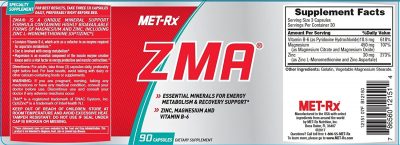 Капсулы MET-Rx ZMA (90 капсул)(Р¤РѕС‚Рѕ 2)