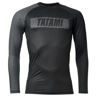 Рашгард Tatami Essential 3.0 Long Sleeve Rash Guard - Черный/Серый(Р¤РѕС‚Рѕ 1)