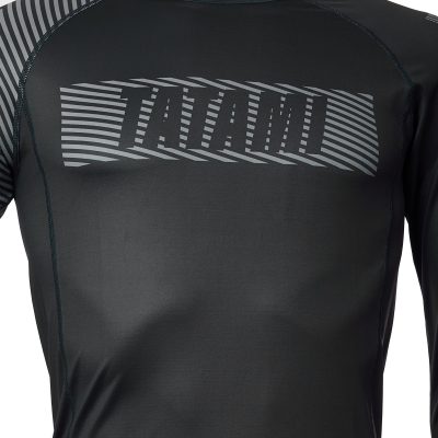 Рашгард Tatami Essential 3.0 Long Sleeve Rash Guard - Черный/Серый(Р¤РѕС‚Рѕ 4)