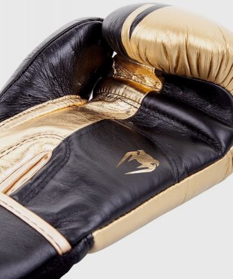 Боксерские перчатки Venum Shield Pro Boxing Gloves Velcro - Черный/Золото(Р¤РѕС‚Рѕ 6)
