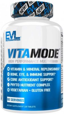 Мультивитамины EVLution Nutrition VitaMode 60 Таблеток(Р¤РѕС‚Рѕ 1)