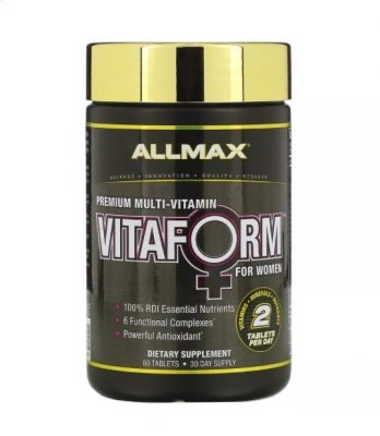 Мультивитамины женские AllMax Nutrition VitaForm (60 капсул)(Р¤РѕС‚Рѕ 1)