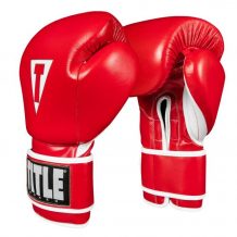 Замовити Перчатки боксерские TITLE Boxeo Mexican Leather Training Gloves Tres Red