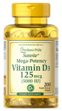 Замовити Vitamin Puritan's Pride d3 5000 iu