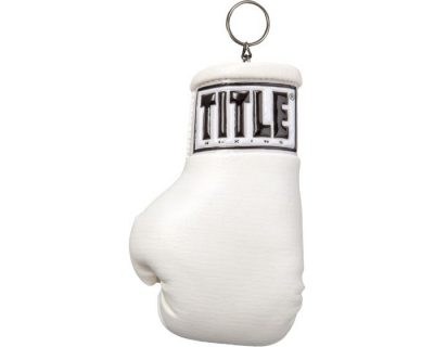 Брелок боксерская перчатка TITLE Excel Boxing Glove Keyring Белый(Р¤РѕС‚Рѕ 1)