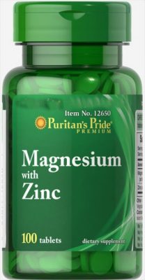 Витаминный комплекс Magnesium whith Zinc (100 таблеток)(Р¤РѕС‚Рѕ 1)