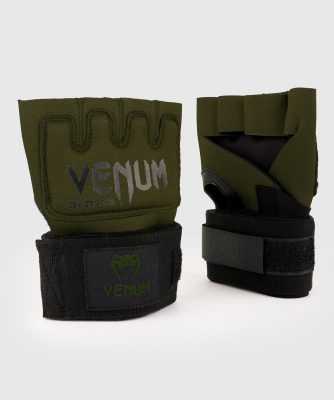 Накладки гелевые бинты Venum Gel Kontact Glove Wraps Хаки/Черный(Р¤РѕС‚Рѕ 1)