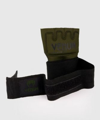 Накладки гелевые бинты Venum Gel Kontact Glove Wraps Хаки/Черный(Р¤РѕС‚Рѕ 2)