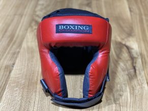 Замовити Шлем BOXING боксерский закрытый Маска (Кожа)