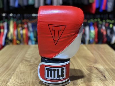 Перчатки боксерские TITLE GEL E-Series Training Gloves Красно-Белый(Р¤РѕС‚Рѕ 7)